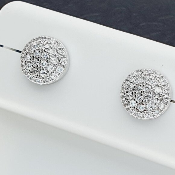 "925 sterling silver luxury CZ earrings for women/girls, Best for gift, RJUS2015 - Picture 8 of 11
